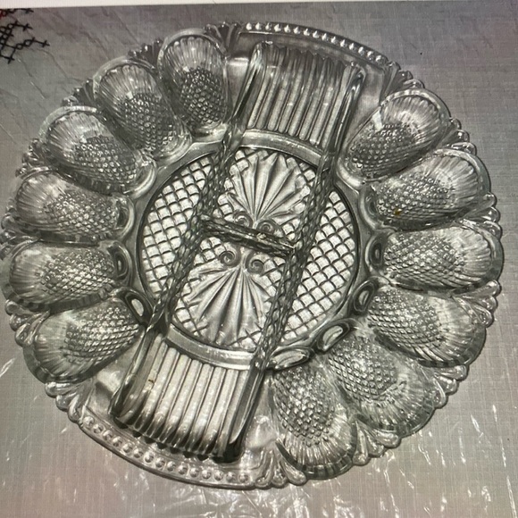 LE Smith glass egg tray - Picture 1 of 3